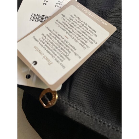 Chantelle Womens High-Waist Black Briefs L Made In France Soft - Picture 6 of 8